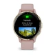 Смарт-годинник Garmin Venu 3S Soft Gold S. Steel Bezel w. Dust Rose Case and S. Band (010-02785-03) - зображення 2