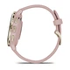 Смарт-годинник Garmin Venu 3S Soft Gold S. Steel Bezel w. Dust Rose Case and S. Band (010-02785-03) - зображення 3