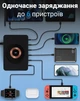Зарядная док станция Addap MCS-818H, скоростное зарядное устройство на 5 USB-A+1 Type-C порт, с беспроводной зарядкой, PD, QC, 100W - изображение 5