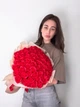Букет 65шт. червоних троянд із пахучого мила “Scarlet Luxe” - зображення 4