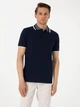 Поло длинное мужское Pierre Cardin G021SZ011-000-2248107(Lacivert) 2XL Темно-синее (8683858860044) - изображение 1