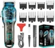 Професійний набір для стрижки та гоління VGR V-645 Professional Set 3 в 1: машинка, тример, електробритва (Blue) - зображення 6