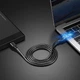 Кабель Type-C на Type-C UGREEN Cable Nickel Plating (2m, 60W, 3A, USB 2.0). Black - зображення 9