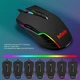 Набор игровой RGB клавиатуры и мыши RedThunder K10, раскладка (QWERTZ DE), черная - изображение 3