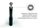 Скакалка скоростная EasyFit Aluminium со стальным тросом и алюминиевыми ручками EF-1910 - изображение 2