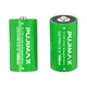 Аккумуляторы батарейки Тип D (R20, LR20) с USB Type-C 11000mWh (2 шт + кабель + кейс) (16229-2) - изображение 2