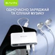 USB-хаб Bavin OTG-32 5 портів USB 3.0/TF/SD/Type-C/AUX 3.5 White - зображення 5