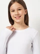 Подростковый лонгслив для девочки Smile Time NN SP23-03-2 152 см Белый (st_2000000246932) - изображение 4