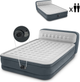 Materac dmuchany Intex do spania z pompką dwuosobowy 236 x 152 cm (64448) (6941057422992) - obraz 3