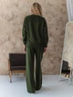 Джемпер женский ARTKNIT Katrin 2XL Олива (2251948328017) - изображение 2