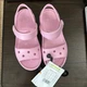 Дитячі сандалії для дівчинки Crocs Bayaband Sandal Ballerina Pink/Candy Pink (33/34, рожевий) - зображення 4