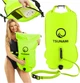 Буй для плавания TSUNAMI надувной 2 в 1 Желтый (P-5907739314024) - изображение 1