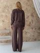 Джемпер женский ARTKNIT Katrin 2XL Шоколад (4823093455276) - изображение 2
