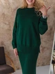 Джемпер женский ARTKNIT Katrin 2XL Изумрудный (2251948310012) - изображение 1