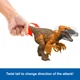 Динозавр Ютараптор Мир юрского периода Jurassic World Rebirth Wild Roar Utahraptor Dinosaur Mattel (JGC80) - изображение 2