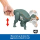 Динозавр Майазаура Світ юрського періоду Jurassic World Rebirth Wild Roar Maiasaura Dinosaur Mattel (JGC82) - зображення 3