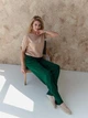 Брюки женские ARTKNIT Katrin S-M Изумрудные (2251948312016) - изображение 8