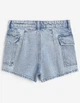 Шорти H&M ДД014060 (1126328002) колір блакитний 158 - изображение 2