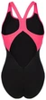 Купальник закритий для жінок Arena DREAMHLINE SWIMSUIT V BACK чорний, фіолетовий, бірюзовій Жінки 38 - зображення 3