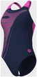 Купальник закритий для жінок Arena BRIGHT GLARE SWIMSUIT V BACK фіолетовий Жінки 42 - зображення 2
