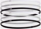 Повязка на голову UA W MINI ELASTIC 6PK белый, серый, черный Женщины One Size 1389932-001 - изображение 1