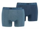 Трусы-боксеры Head BASIC BOXER 2P синий, голубой Чел L - изображение 1
