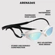 Окуляри для плавання Arena 365 GOGGLES синій Унісекс OSFM - зображення 6