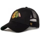 Кепка-тракер 47 Brand CHICAGO BLACKHAWKS BRANSON MES черный, зеленый Унисекс OSFA - изображение 1