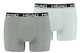 Трусы-боксеры Head BASIC BOXER 2P серый, светло-серый Мужчины XL - изображение 1