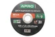 Диск отрезной по металлу Apro 125 х 1.2 х 22.2 мм (829004) - изображение 1