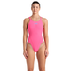 Жіночий спортивний купальник для плавання Arena TEAM SWIMSUIT SWIM TECH SOLID (004763-908) розмір 42 рожевий - зображення 1