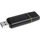 Флешка/флеш пам'ять Kingston DataTraveler Exodia DTX/128GB USB 3.2/256Гб Чорний/жовтий - зображення 2