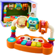 Pianinko LEAN Toys Sowa z grzechotkami Pomarańczowe 22672 (5905991050216) - obraz 2