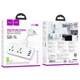 Подовжувач HOCO Voyage 2-position expansion socket AC11A | 3USB/Type-C, 10A | 4758444 - зображення 2