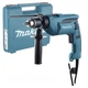 Дрель ударная Makita HP1640K (680Вт, 13мм) с регулировкой частоты вращения + кейс (4313) - изображение 1
