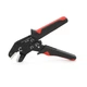 Инструмент обжимной SN-58B для обжимки клемм, 0.25-2.5mm2, Black-red Voltronic SN-58BR - изображение 1