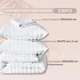 Комплект постельного белья евро Cloud Dream IDEIA жатка, в подарочной упаковке белый 5120861 - изображение 3