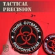 Набір шевронів 2шт Zombie Outbreak Response Team 8 см, вишитий патч нашивка шеврон 5125491 - зображення 2
