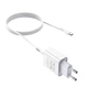 Мережевий зарядний пристрій з кабелем HOCO C81A Asombroso single port charger set(Type-C) White - изображение 6