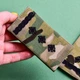 Набір шевронів 2 шт на липучці погон звання ВСУ Полковник на мультикамі 5х10 см вишивка нашивка шеврон 5120865 - зображення 2