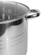 Каструля з кришкою Kamille KM-5406 15.5 л 30 см срібляста 4696637 - зображення 2