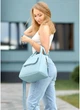 Женская спортивная сумка с карманами SAMBAG Голубая (3610371625) - изображение 4