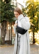 Женская сумка бананка на пояс из натуральной кожи SAMBAG Черная (814031512) - изображение 3