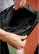 Большая женская поясная сумка бананка из экокожи SAMBAG Черная (856038721) - изображение 7