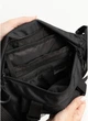 Велика тканинна жіноча поясна сумка бананка SAMBAG Чорна (872038721) - зображення 10
