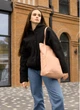 Женская сумка-шоппер SAMBAG Пудровая (4380301041) - изображение 4