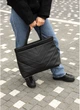 Жіноча велика сумка шоппер з прострочкою SAMBAG Чорна (7400421434) - зображення 6