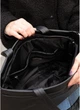 Жіноча велика сумка шоппер з прострочкою SAMBAG Чорна (7400421434) - зображення 8