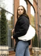 Жіноча сумка Хобо SAMBAG Біла (725058428) - зображення 6