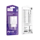 Адаптер сетевой HOCO Benefit single port charger C143A |1Type-C, 3A/20W, PD/QC| 5125711 - изображение 9